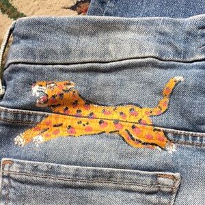 Mother High Waisted Looker Ankle Fray